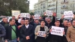 "Müsavat" şəhərin mərkəzində piket keçirdi, saxlananlar var