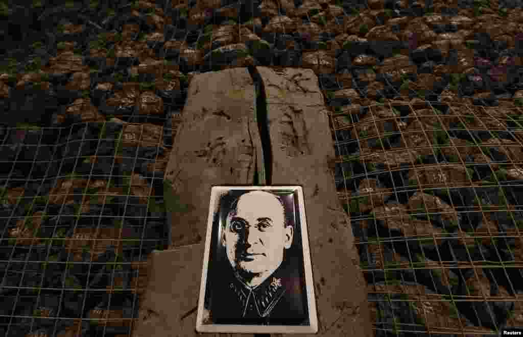 An exhibit on the Soviet security and secret police apparatus under Stalin