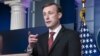 National-security adviser Jake Sullivan speaks with reporters at the White House in Washington in March.