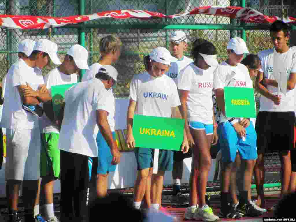 "Ashgabat Cup" tennis ýaryşyna gelen myhmanlar