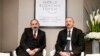 Switzerland - Armenian Prime Minister Nikol Pashinian (L) and Azerbaijan's President Ilham Aliyev meet in Davos, January 22, 2019.