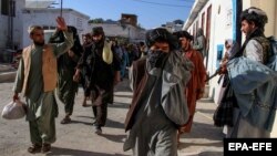جنگجویان طالبان در افغانستان