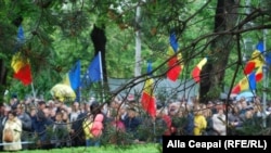 La protestul de la Chișinău