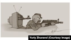 Карикатура Юрія Журавля