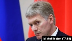 Kremlin spokesman Dmitry Peskov (file photo)