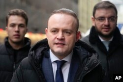 Vladislav Davankov, candidat la prezidențiale al partidului Oameni Noi și vicepreședinte al Dumei de Stat.