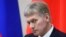 Kremlin spokesman Dmitry Peskov (file photo)