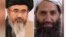 تصویر منسوب به هبت‌الله آخندزاده رهبر طالبان (راست) و عبدالحکیم حقانی قاضی‌القضات حکومت طالبان