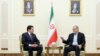 Iran- Iranian President Masoud Pezeshkian meets with Azerbaijani presidential aide Hikmet Hajiyev, Tehran, February 2, 2025.
