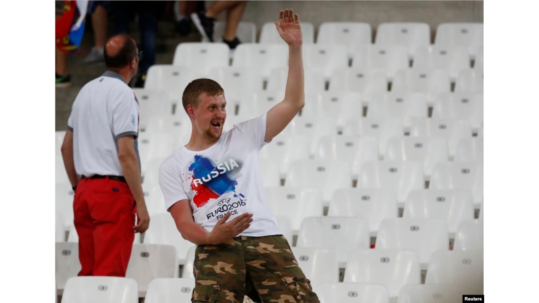 The Russian football hooligans in Marseille reportedly hailed from various Russian clubs who had set their differences aside for the day.