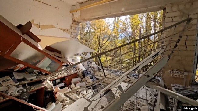 Наслідки російського удару по дитячій лікарні в Херсоні, 29 жовтня 2025 року