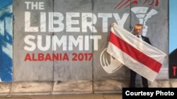 Аляксей Янукевіч на Саміце Свабоды ў Тыране