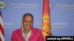 Новый посол США в Кыргызстане Памела Спратлен в г.Бишкек. 24 мая 2011 г.