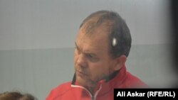 Бывший директор футбольного клуба «Актобе» Дмитрий Васильев на суде по его делу. Актобе, 11 ноября 2016 года.