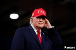 US President Donald Trump on October 14
