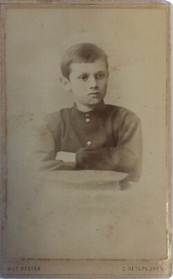 Александр Колчак в возрасте семи лет