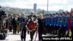 Dan sećanja na žrtve holokausta, Staro sajmiste, 22. april 2104.