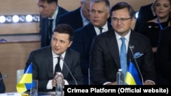 ვოლოდიმირ ზელენსკი და დმიტრო კულება, 2021 წ.