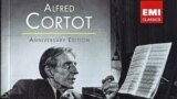 Coperta ediției aniversare Alfred Cortot