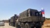 Российский военный конвой в Сирии, 9 сентября 2021 года