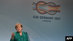 Angela Merkel na zatvaranju samita G20