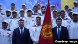 VI Дүйнөлүк көчмөндөр оюндарына катыша турган Кыргызстандын курама командасы. 30-август, 2026