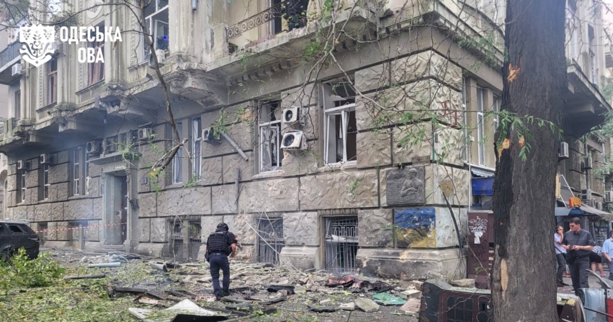 Odesa Attack: 13 Injured as Russian Strike Hits Transport Infrastructure