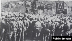 Manifestația militarilor ruși la Bacău, 17 mai 1917