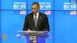 Obama Says 'Russia Stands Alone'