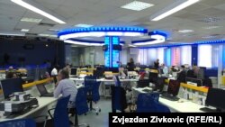 Desk Radiotelevizije Bosne i Hercegovine (arhivska fotografija)