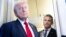 Президент США Дональд Трамп (на задньому плані – міністр оборони США Піт Геґсет)
