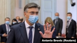 Andrej Plenković (na fotografiji) smatra da je incident možda bio uperen na njega osobno.