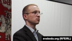 Belarusian Youth Front leader Zmitser Dashkevich