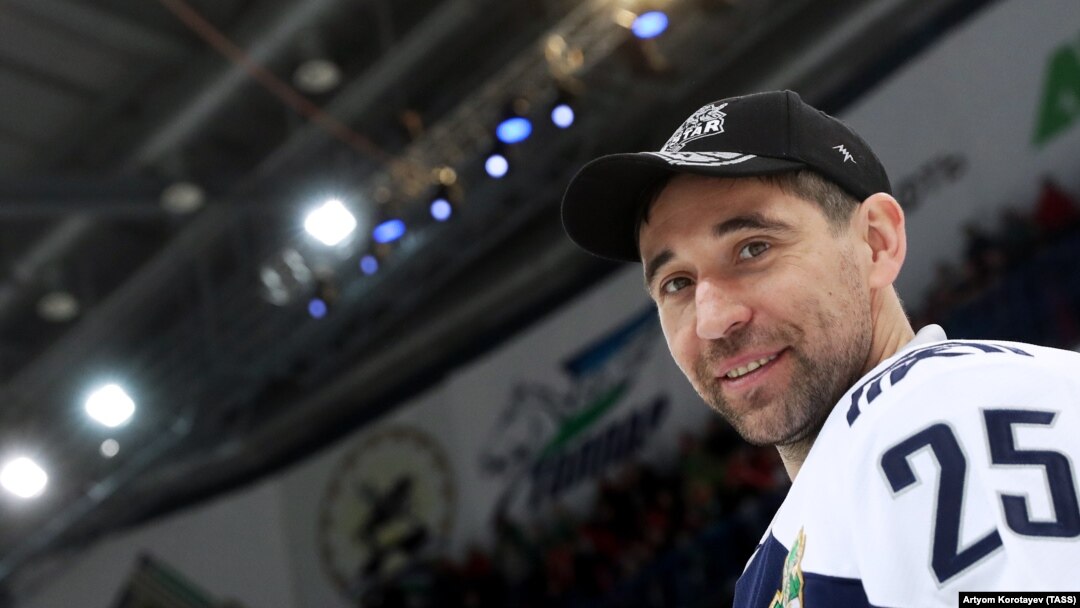 Russian ice-hockey player Danis Zaripov (file photo)