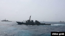 Караблі ВМС ЗША ў Аравійскім моры 