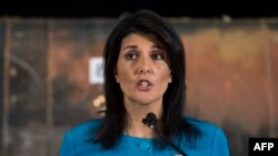 U.S. Ambassador to the United Nations Nikki Haley