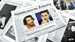 Николя Саркози и Лилиан Беттанкур на страницах европейской прессы