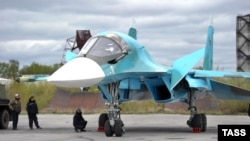 Такий російський винищувач Су-34 нібито бачили в Сирії