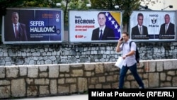 Предвыборные плакаты в Боснии и Грецеговине - 21 сентября 2018 года