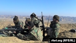 Afghan forces in Faryab Province, northern Afghanistan, in December 2015.