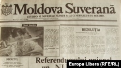 Moldova Suverană, 1991...