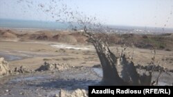 Azərbaycanda palçıq vulkanı, 30 aprel 2013