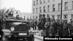 Савецка-нямецкі парад у Берасьці 22 верасьня 1939 г.