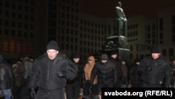 Выбары прэзыдэнта. Акцыя пратэсту. Плошча Незалежнасьці 19 сьнежня 2010.