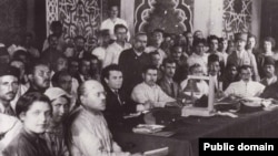 1920 елның 1-8 сентябрендә Бакуда үткәрелгән Беренче Шәрекъ халыклары корылтаенда катнашучылар