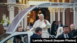 Папа Франциск у Бухаресті, 31 травня 2019 року