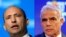Naftali Bennett (b) és Jaír Lapid, a várható új koalíciós kormány kulcsfigurái