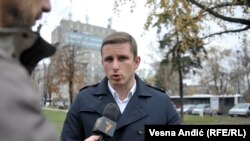 Srbija, Beograd, novembar 2017., Aleksandar Jovičić bivši predsednik beogradske opštine Palilula 