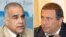 Armenia - Raffi Hovannisian (L), leader of Zharangutyun (Heritage) Party, and Gagik Tsarukian, leader of Prosperous Armenia Party.