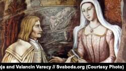 Мікола Гусоўскі і Бона Сфорца